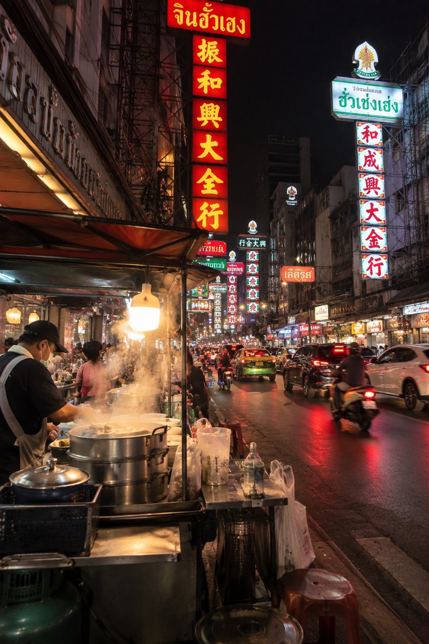 where bangkok actually eats after dark